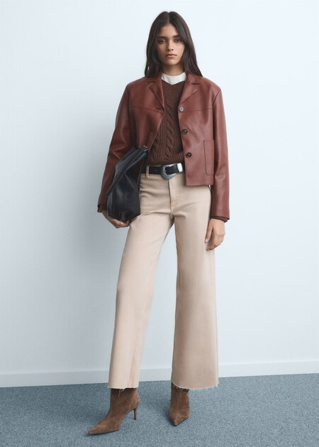Pantalon Culotte Rebajas Invierno Bonitos Elegantes Comodos Zara