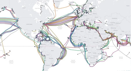 Mapa Cables Submarinos