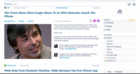 Prismatic, una revista web con los artículos que más te interesan