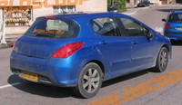 Peugeot 308, fotos espía sin camuflaje