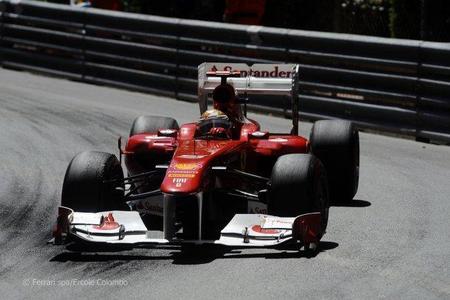Fernando Alonso en el GP de Mónaco de F1 2011