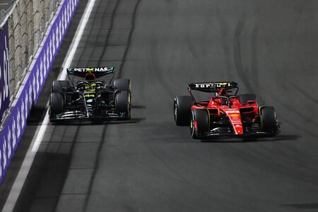 Sainz Hamilton Arabia Saudi F1 2023