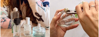 No lo sabía, pero si reutilizamos los botes de colonia vacíos podemos hacer nosotros mismos estos básicos de decoración