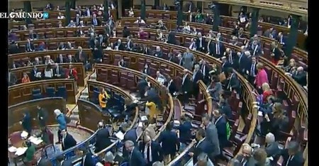 La carrera de las ratas, versión Congreso de los Diputados