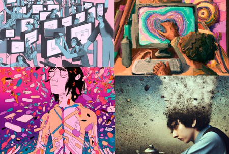 Dibuja las bios de sus amigos de Twitter con una IA y el resultado es una increíble colección de arte surrealista