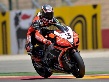 Superbikes Aragón 2012: Max Biaggi vence en una intensa lucha con Marco Melandri