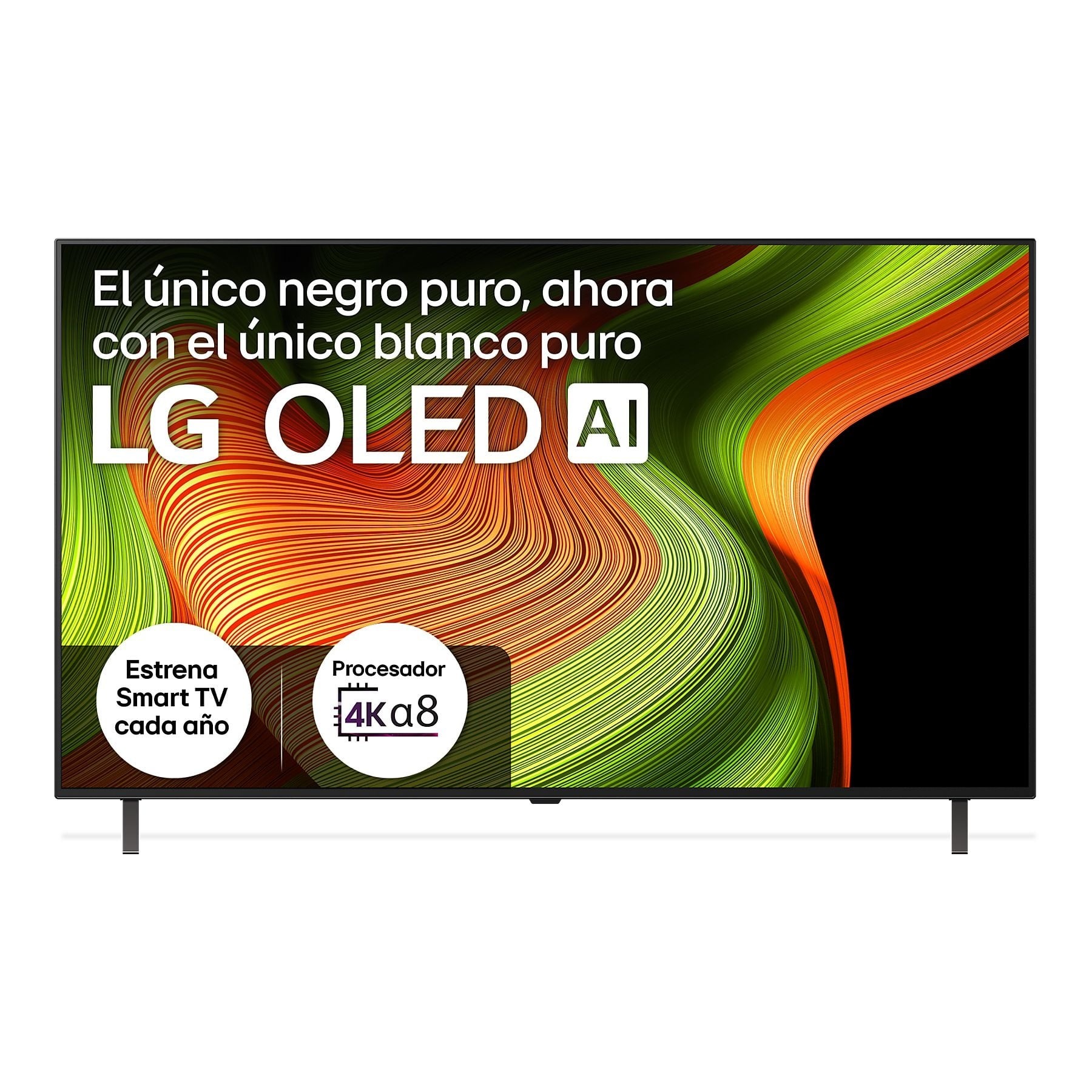 TV OLED 55" - LG OLED55B56LA, OLED 4K, Procesador Inteligente α8 AI Processor 4K Gen2, Smart TV, DVB-T2 (H.265), Umber brown