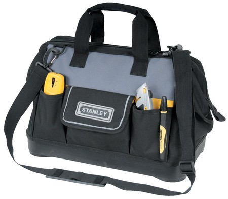 Oferta Flash de Amazon en la bolsa de herramientas Stanley 1-96-183: cuesta 14,50 euros con envío gratis hasta medianoche