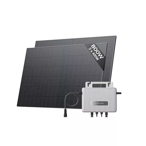 Kit solar ECOFLOW STREAM, inversor de 800W