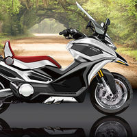 Kymco desarrollá un nuevo megascooter para el recién estrenado segmento Adventure Tourer