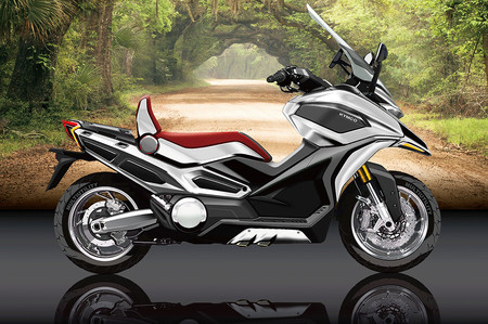 Kymco desarrollá un nuevo megascooter para el recién estrenado segmento Adventure Tourer