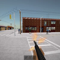 Están creando un mod para transformar Project Zomboid en un FPS de supervivencia y cualquiera diría que es otro videojuego 