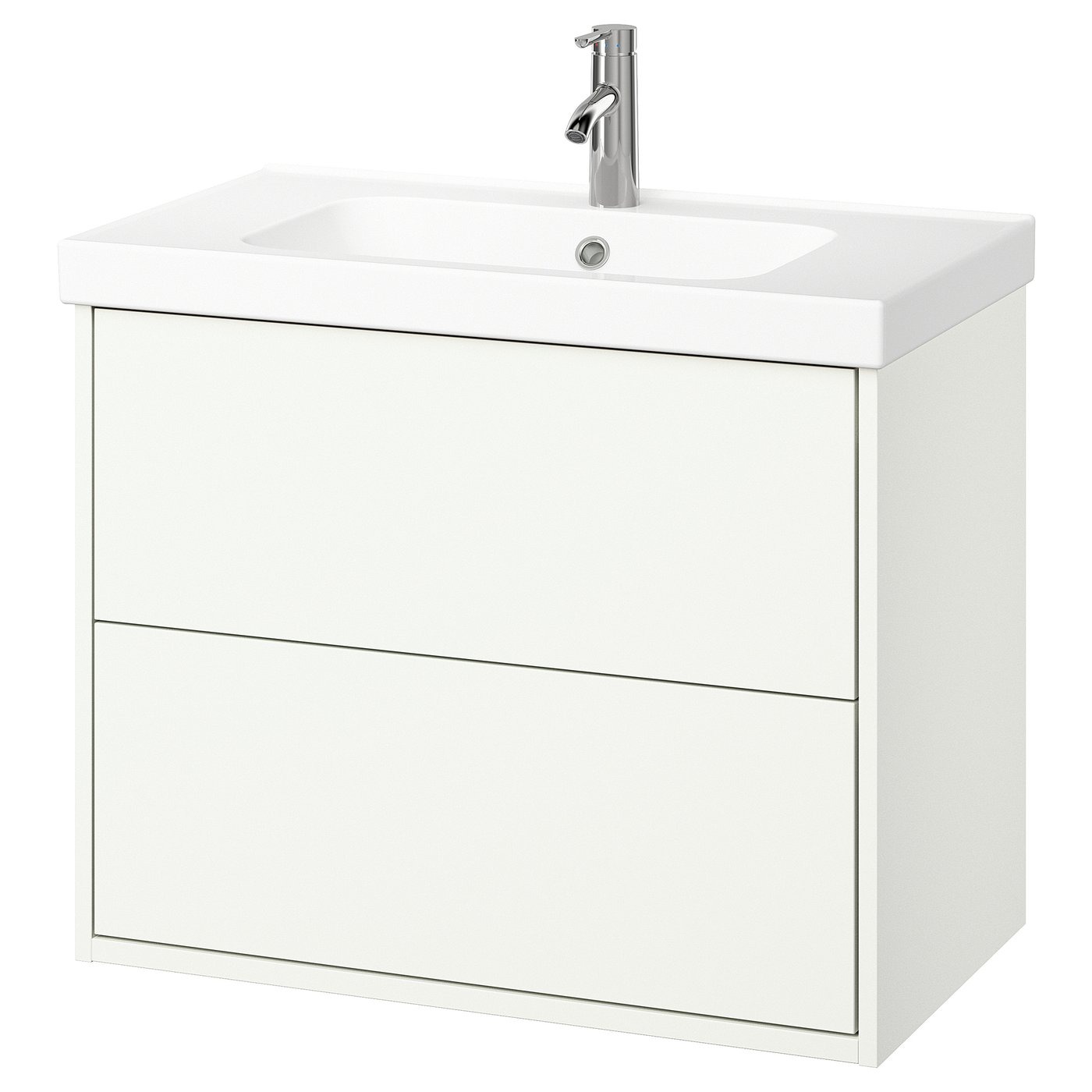 HAVBÄCK / ORRSJÖN
Mueble de baño con lavabo y cajones, blanco, 82x49x69 cm