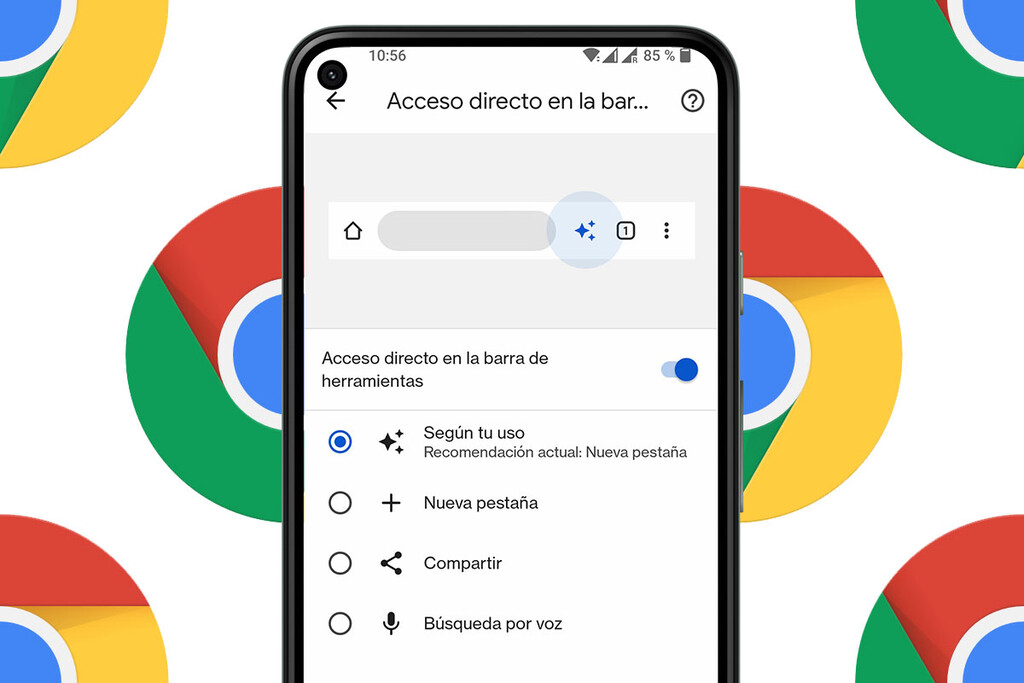 Nuevo botón en Google Chrome: así puedes poner tu acceso directo favorito más a mano que nunca