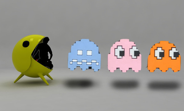 Foto de Silla Pac-man, para adictos a los videojuegos (6/10)