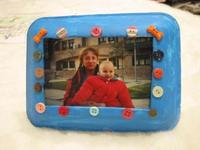 Marco de fotos artesanal