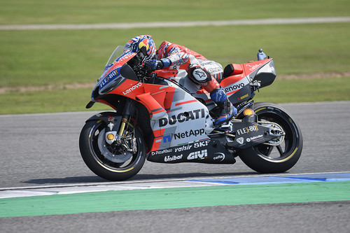 Andrea Dovizioso marca el ritmo en Motegi donde podría aguar la fiesta a Marc Márquez