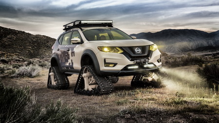 La última locura sobre orugas de Nissan se llama Rogue Trail Warrior Project