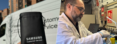He estado dentro de la furgoneta de Galaxy Premium Repair: así funciona el servicio de Samsung que repara tu móvil en casa 