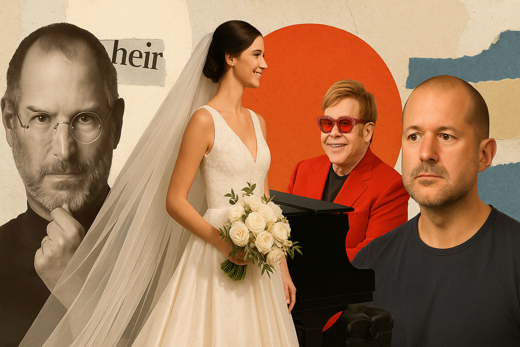 Los hijos de Steve Jobs no iban a heredar nada... pero su hija acaba de casarse en una boda que ha costado 6,7 millones de dólares