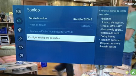 Configuración para expertos