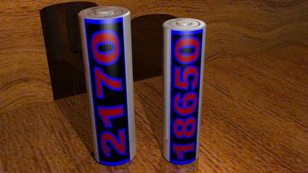 Batteries 2170 18650