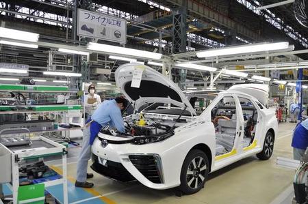 produccion toyota mirai