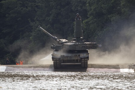 Tanque K2 con snorkel
