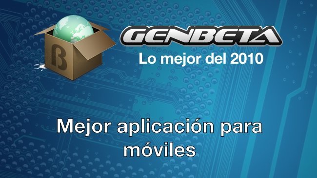 Mejor aplicación para móviles