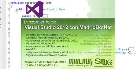 Madrid Dot Net, presentación de novedades en Visual Studio 2012, estuvimos allí