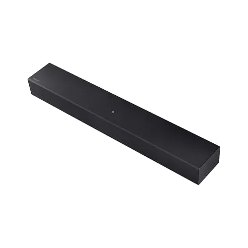 Samsung Barra de Sonido HW-B400F/ZF, 2.0ch woofer integraod, Modo de Juego, conexión múltiple Bluetooth, Color Negro