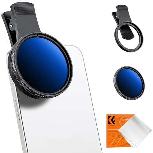 K&F Concept 52mm Clip-on Filtro ND2-400 para Teléfono