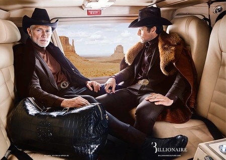 Billionaire le suma lujo al estilo del cowboy en su campaña para este invierno