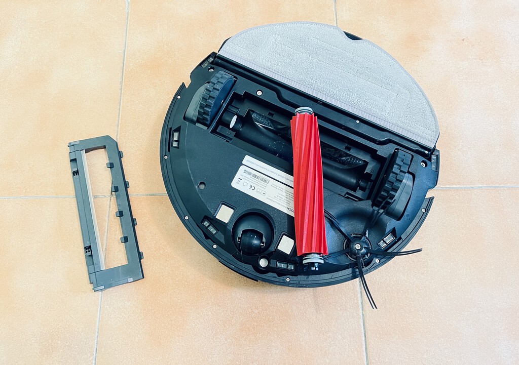 Kit De Cepillos Para Robot Aspirador Roborock S8 MaxV Ultra - 4 Piezas: 2 Principales, 1 Cubierta, 1 Pequeño