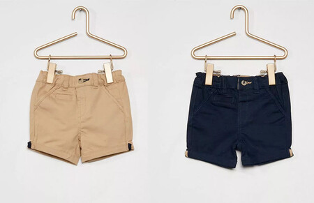 Pantalons Chinos Cortos Bebe