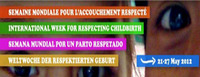 Semana Mundial del Parto Respetado 2012 