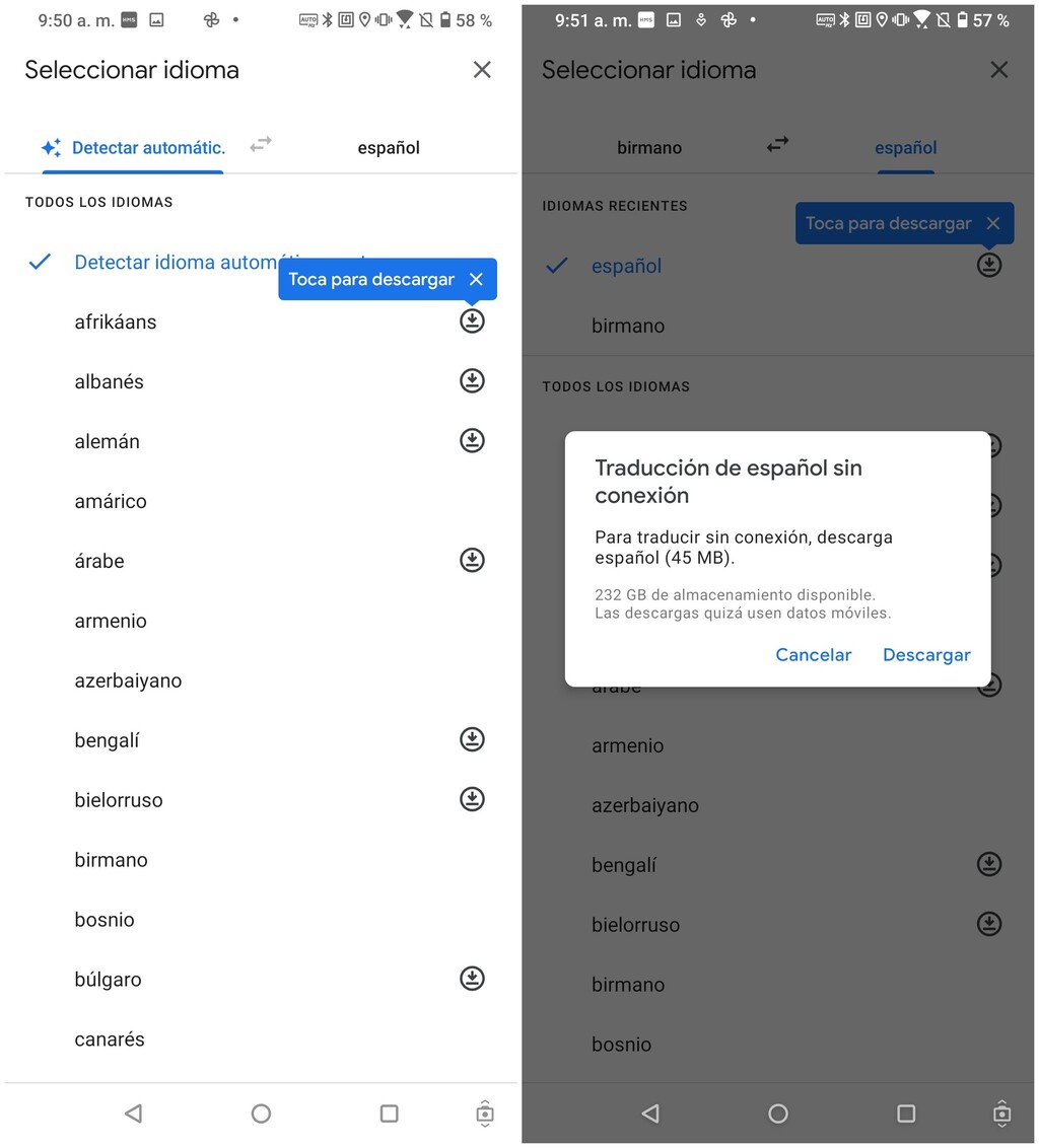 Google Lens ya es capaz de traducir con la cámara sin conexión a así funciona