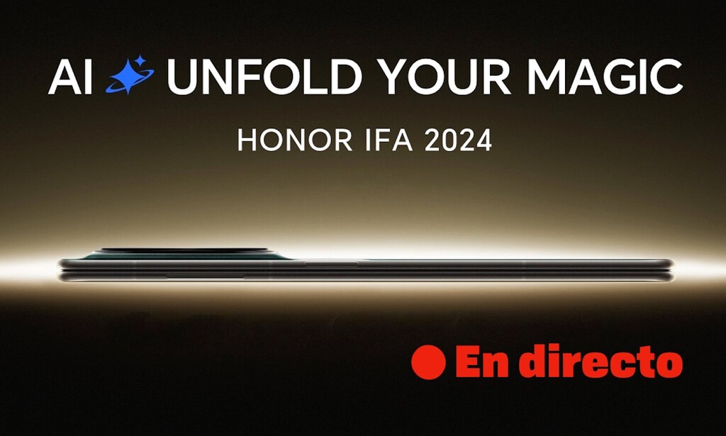 Honor Magic V3: sigue la presentación de Honor en IFA 2024 en directo con nosotros