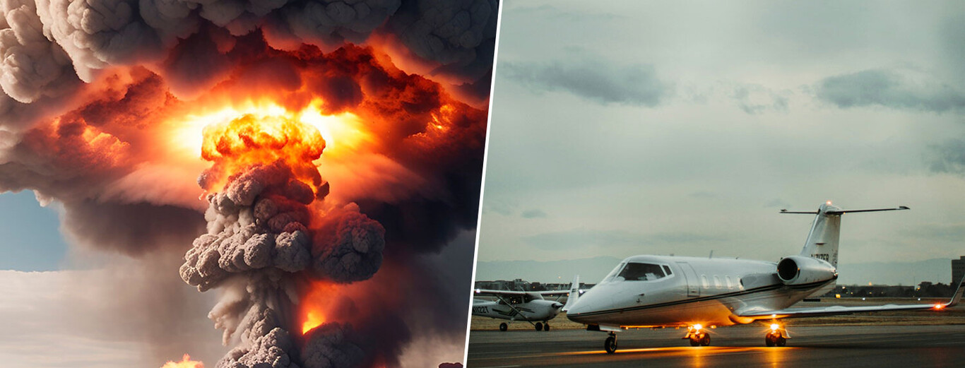 Han creado un sistema que detecta cuando va a producirse el apocalipsis: monitoriza los jets privados de los millonarios