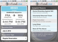 Aplicaciones viajeras: Refund.me