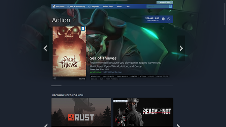 Steam estrena una nueva interfaz para las categorías de su tienda y puedes probarla ahora, pero debes activarla manualmente