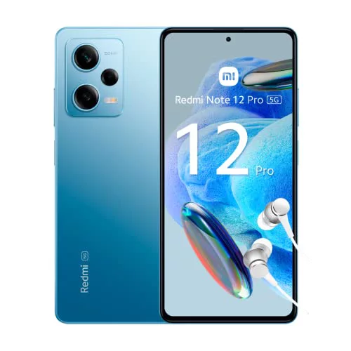 Xiaomi Redmi Note 12 Pro 5G スマートフォン 8+128 GB ブルー/ホワイト/ブラック