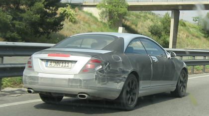 Fotos espía del Mercedes CL 2006 en Barcelona