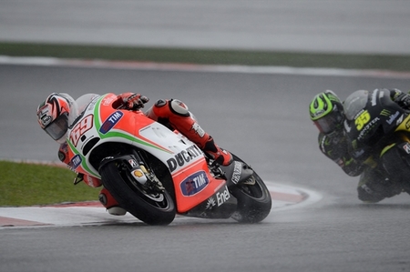 Agua en Malasia MotoGP