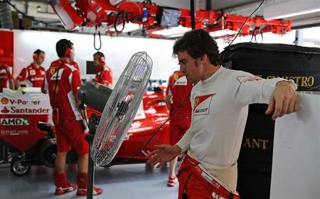 Ferrari, menos mal que tienes a Fernando Alonso