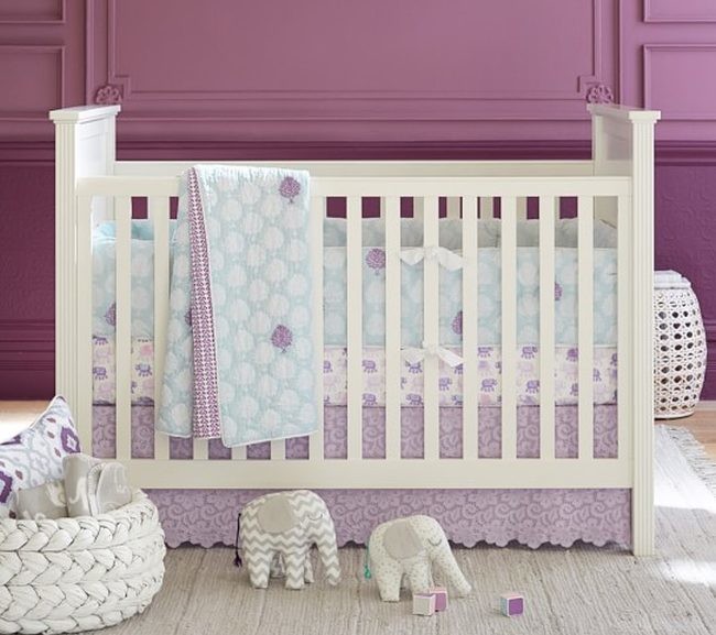 Lavanda, el nuevo rosa de los dormitorios infantiles Dormitorios en rosa y lila