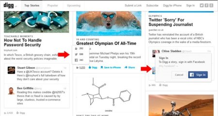 Digg estrena rediseño, más social ahora que nunca