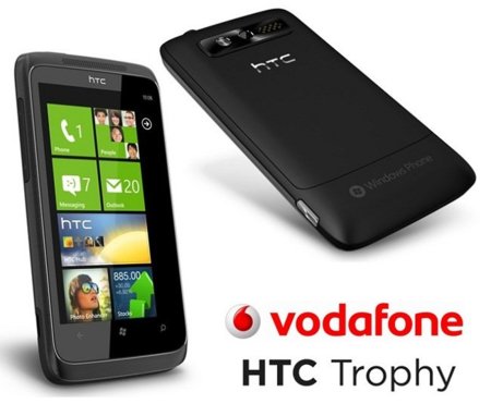 Todos los precios del HTC 7 Trophy de Vodafone