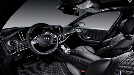 Vilner hace de las suyas con el interior de este Mercedes-AMG S 63, atiborrado de cuero y alcántara 