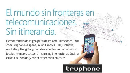 Truphone, llamadas internacionales con tarifas locales